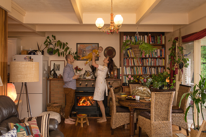 boho natural creative family photography Melbourne