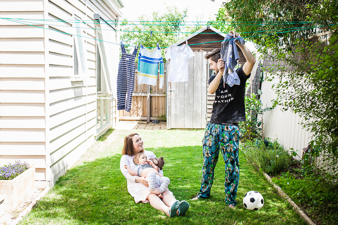 Natural lifestyle family photography, Yarraville & Williamstown Melbourne
