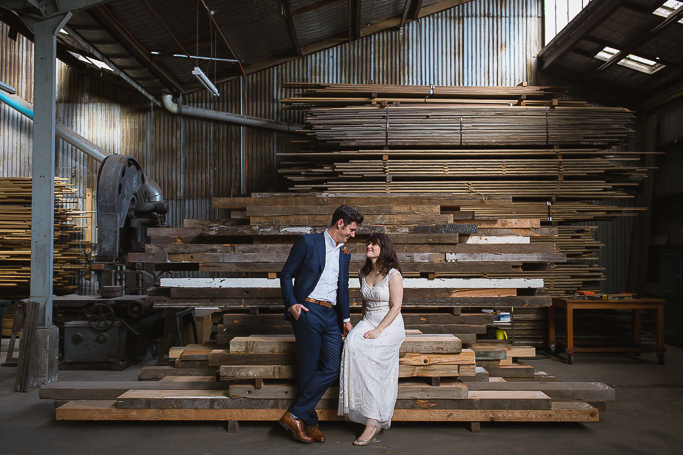 Laurens Hall warehouse wedding Melbourne Pixie Rouge Photography