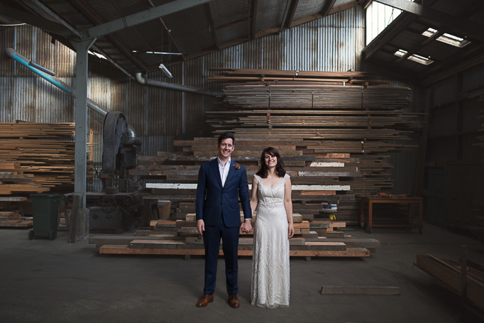 Laurens Hall warehouse wedding Melbourne Pixie Rouge Photography