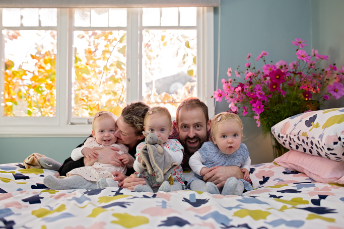 A family lifestyle photography session with triplets, Melbourne, Werribee & Geelong