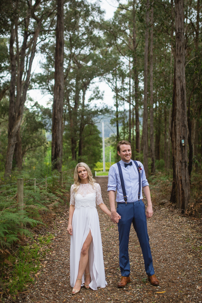 Anna + Court's bohemian log cabin ranch wedding