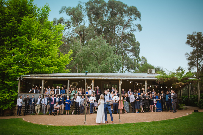 Anna + Court's bohemian log cabin ranch wedding