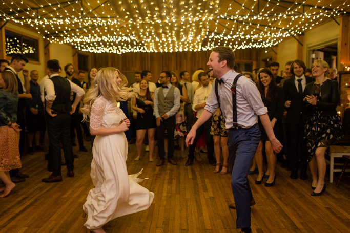 Anna + Court's bohemian log cabin ranch wedding