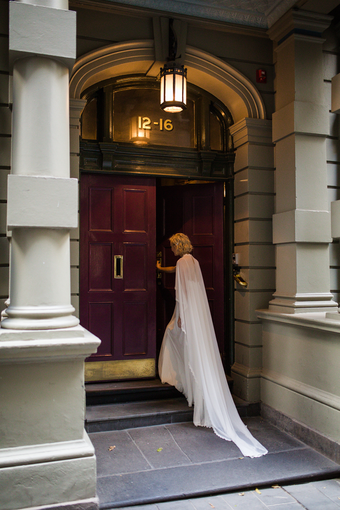 bohemian Melbourne wedding - Newman Chapel & Melbourne Savage Club